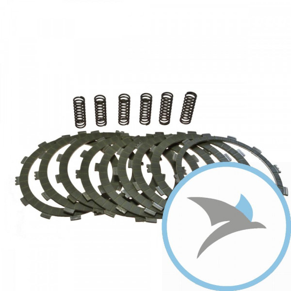 Kupplung Aramid EBC Lamellen + Federn - SRC077
