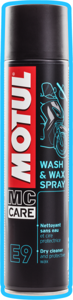 Motul E9: Wash & Wax (Aerosol) 400 ml