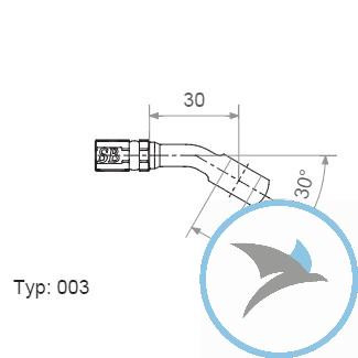 Ringfitting Vario TYP003 10 mm 30 anthrazit