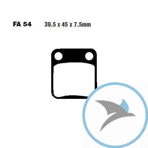 Bremsklotz Sinter R EBC - FA054R