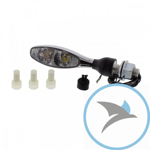 Blinkleuchte chrom Micro 1000 PL - 141100