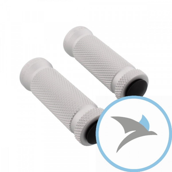 Fussrasten Satz silber LSL Racing - 115-03SI
