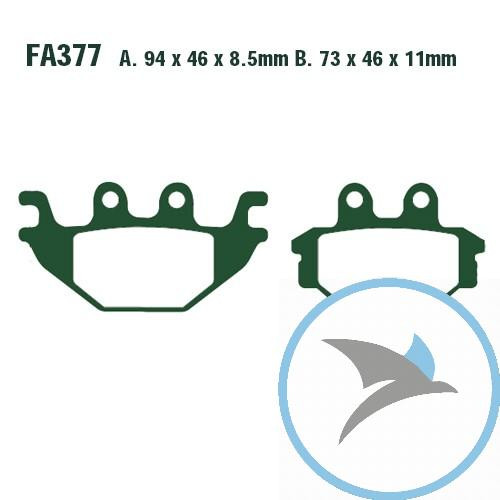 Bremsklotz Standard EBC oder 7870629 - FA377