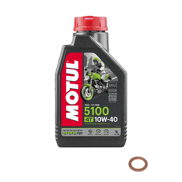 SYM Orbit II 50 Service Kit Ölwechsel Öl Motul 5100 10W40 Schraube