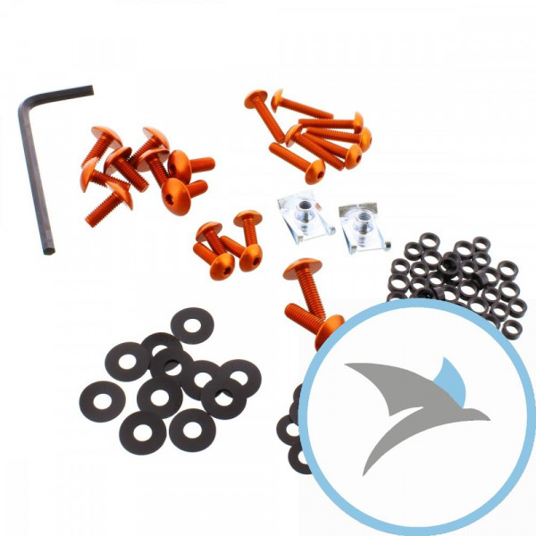 VERKLEID Schraube Satz Pro Bolt alu orange - FHO098O